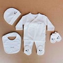 *Newborn set organic (5st.) Bloom