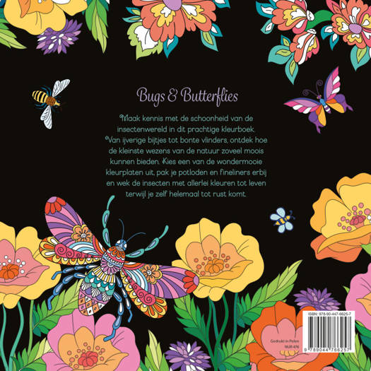 Bugs & Butterflies - Kleuren voor volwassenen