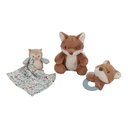 Giftset doudou, knuffel en bijtring