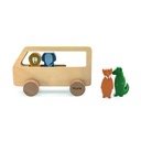 Houten dierenbus