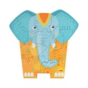 Houten puzzel 2 in 1 - Olifant