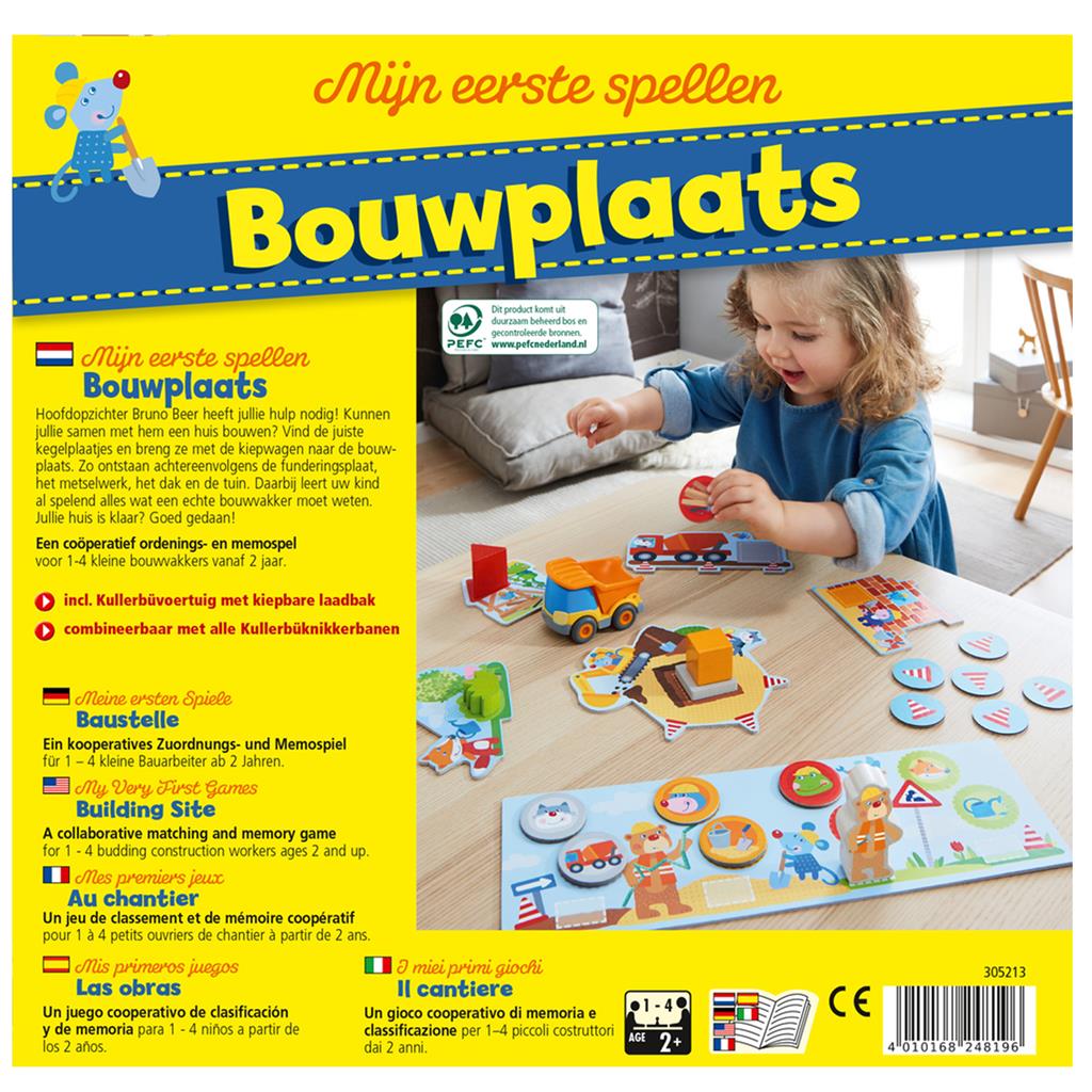 Spel: Mijn eerste spellen - bouwplaats