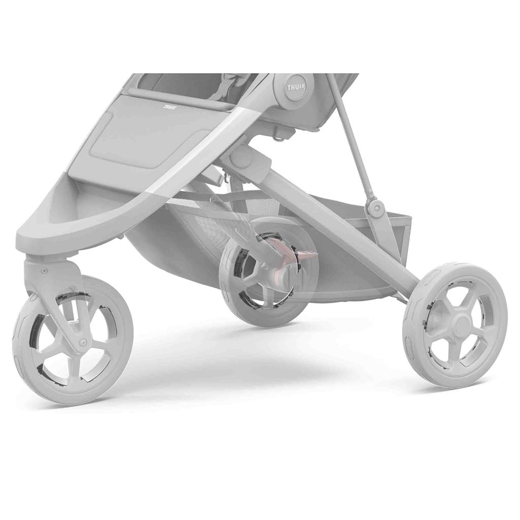 Reflective wheel kit voor buggy spring