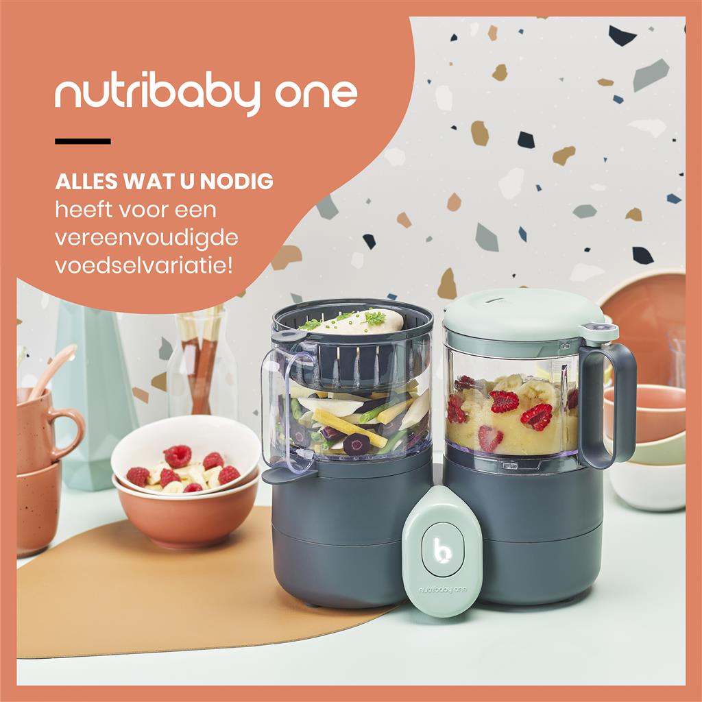 Mixer/stoomkoker nutribaby ONE