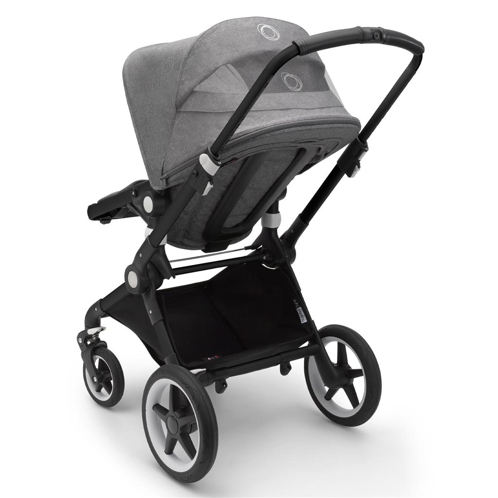 Kinderwagen lynx (compleet, zwart frame)