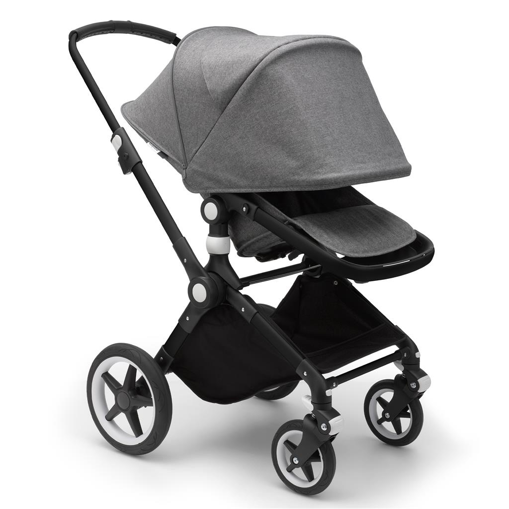 Kinderwagen lynx (compleet, zwart frame)