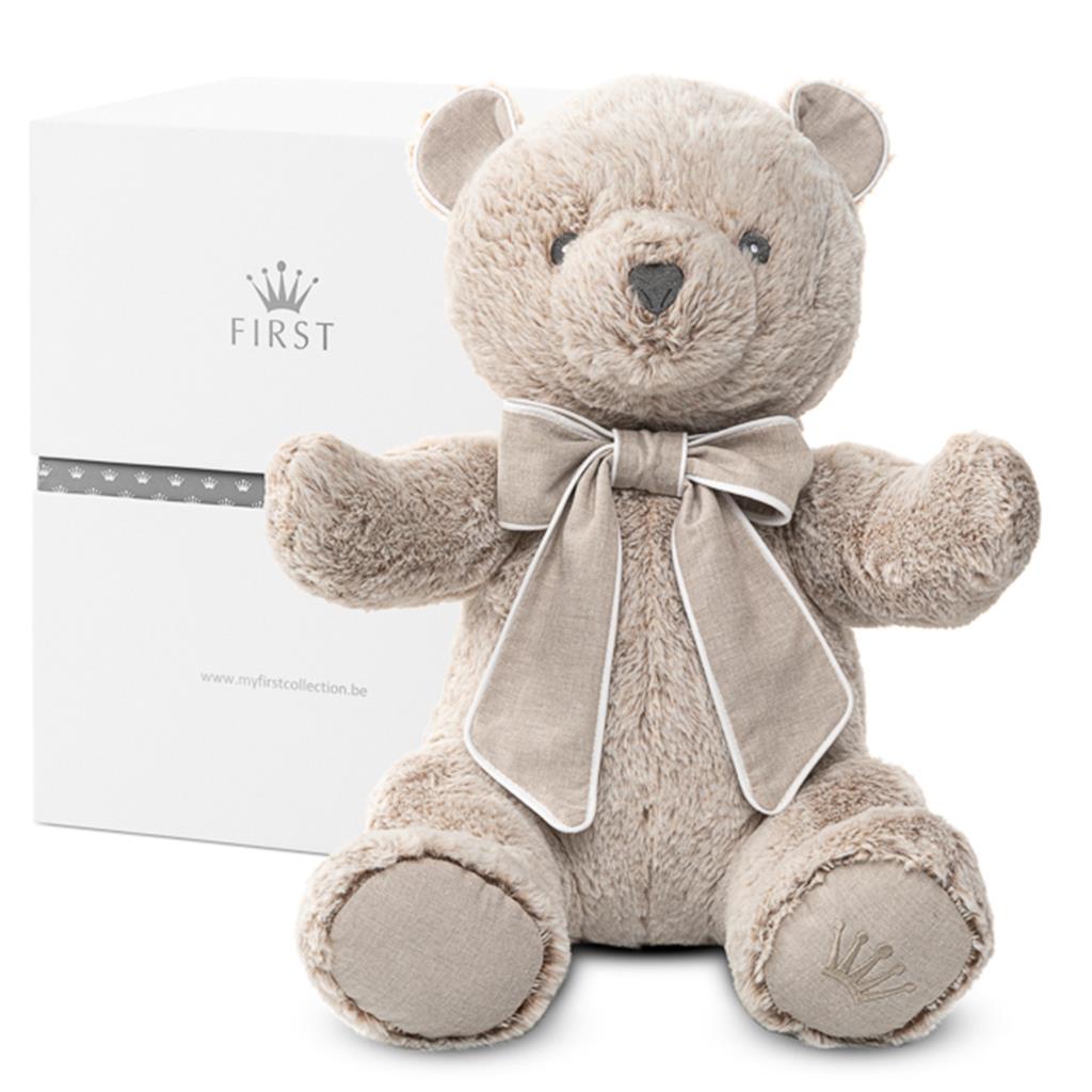 Teddybeer 40cm Zoe ethnic white