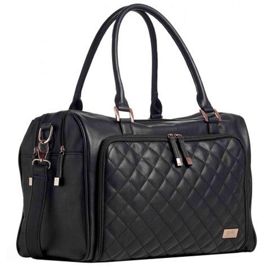 Verzorgingstas double zip Toorak (quilted)