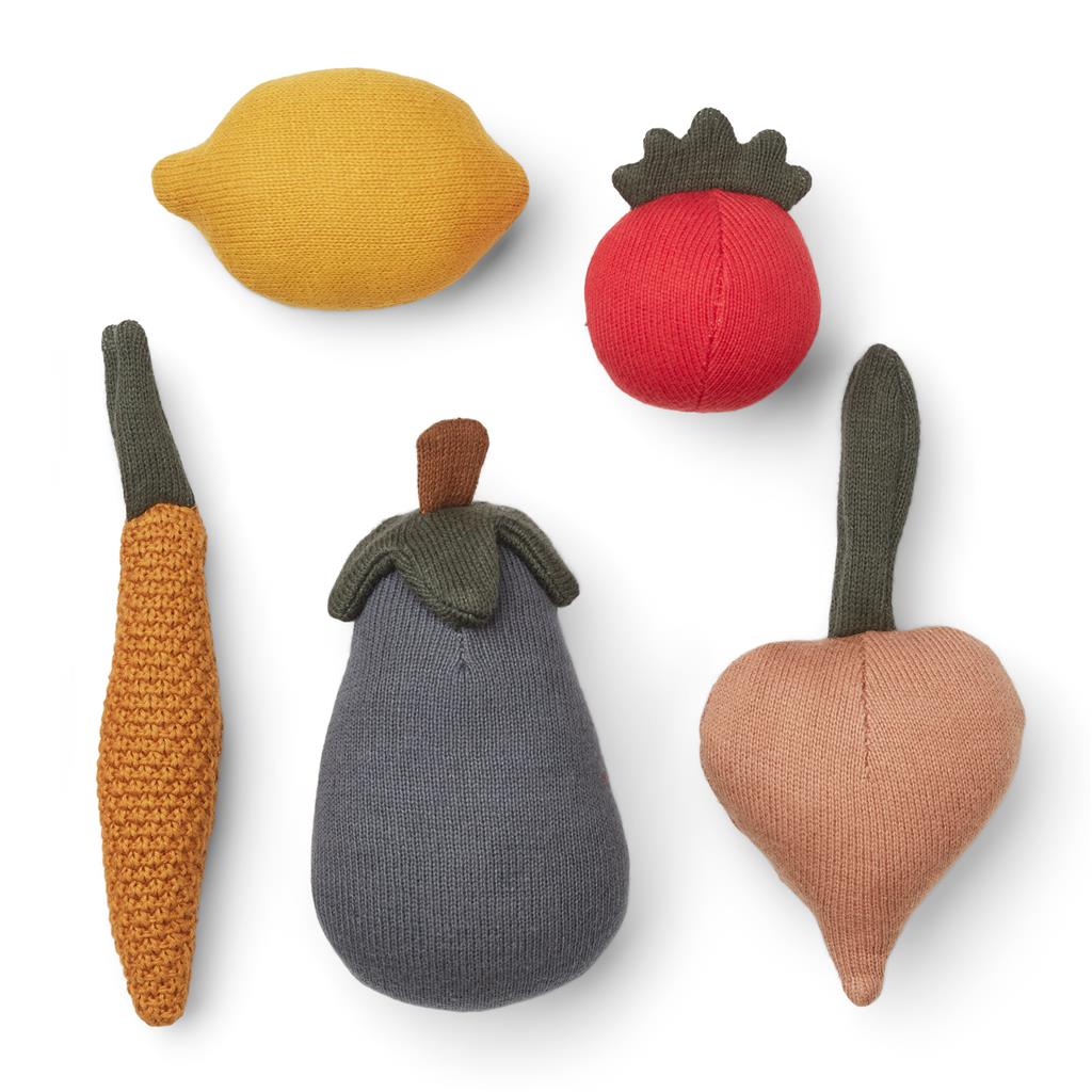 Groenten en fruit set (5-pack) Lisa