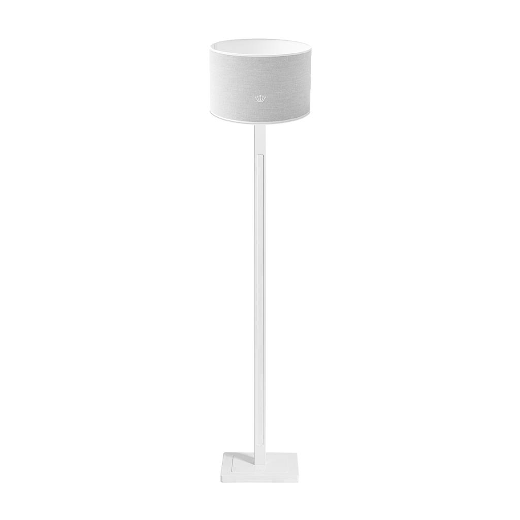 Lampkap voor vloerlamp Bristol crystal grey