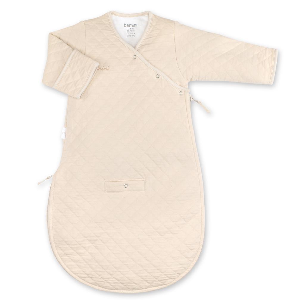 Slaapzak TS (1-4m) quilted jersey (uni)