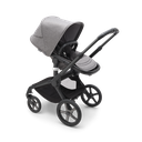 Kinderwagen Fox5(excl.kap)black/grey mel.