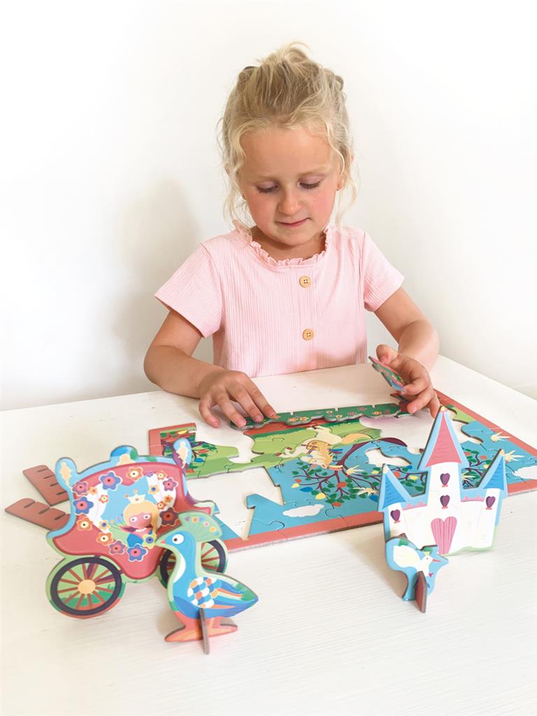 Speelpuzzel 32 stuks prinses