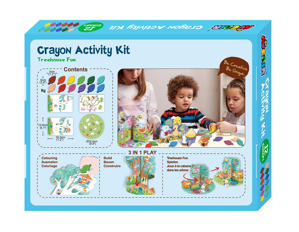 Krijt activity kit plezier in de boomhut