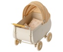 Mini kinderwagen geel