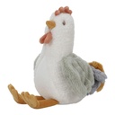 Knuffel kip Little Farm 17cm