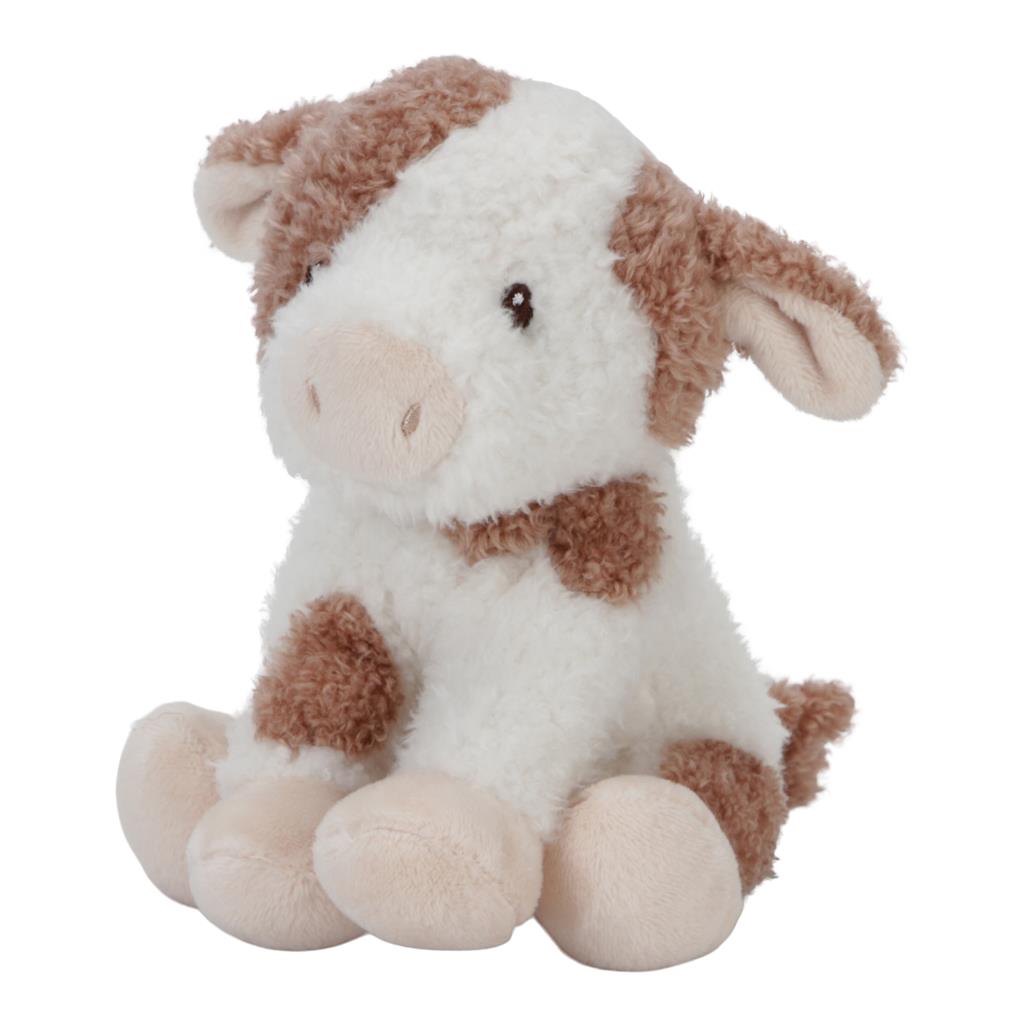 Knuffel koe Little Farm 17cm