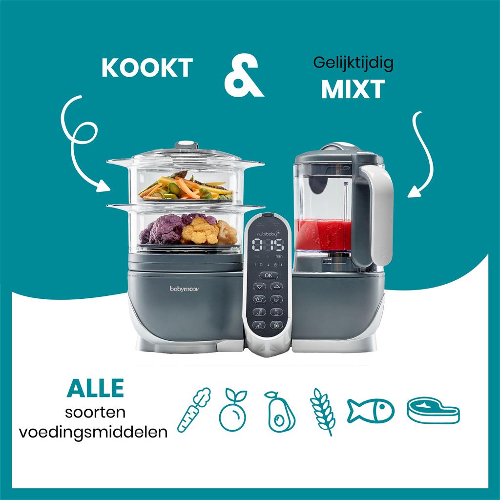 Mixer/stoomkoker nutribaby+