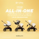 Kinderwagen Gazelle S NEW (zilver frame)