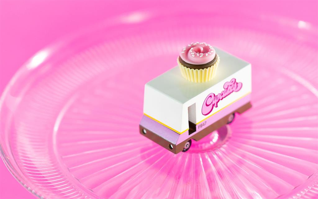 Bestelwagen cupcake