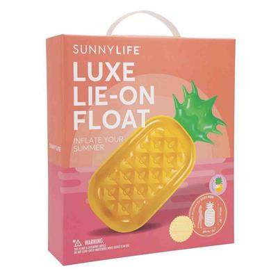 Luchtmatras luxe lie-on float pineapple