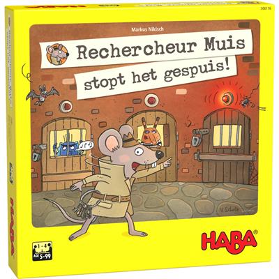 Rechercheur muis stopt het gespuis!