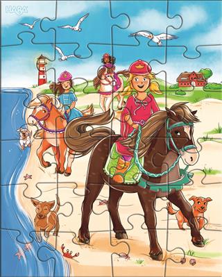 Puzzels - paardenvriendinnen