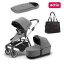 Kinderwagen sleek (incl. reiswieg)