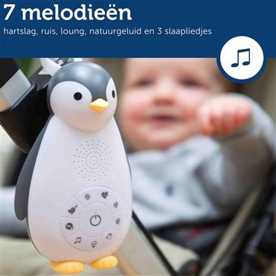 Nachtlampje (soundbox) pinguin Zoë