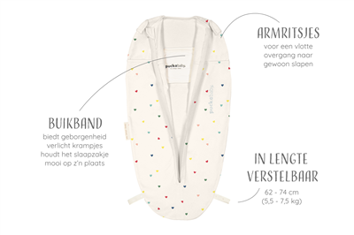 *Inbakerslaapzak mini TS (3-6m)