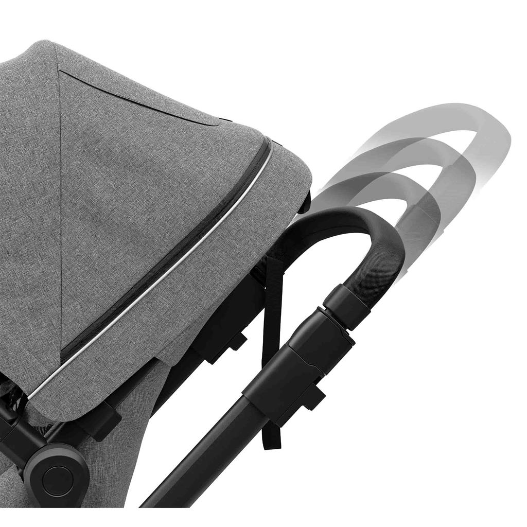 Kinderwagen sleek (incl. reiswieg)