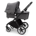 Kinderwagen lynx (compleet, zwart frame)