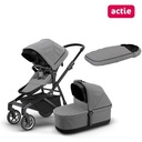 Kinderwagen sleek (incl. reiswieg)