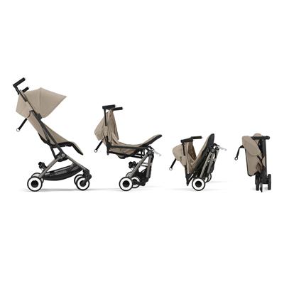 Buggy Libelle taupe frame