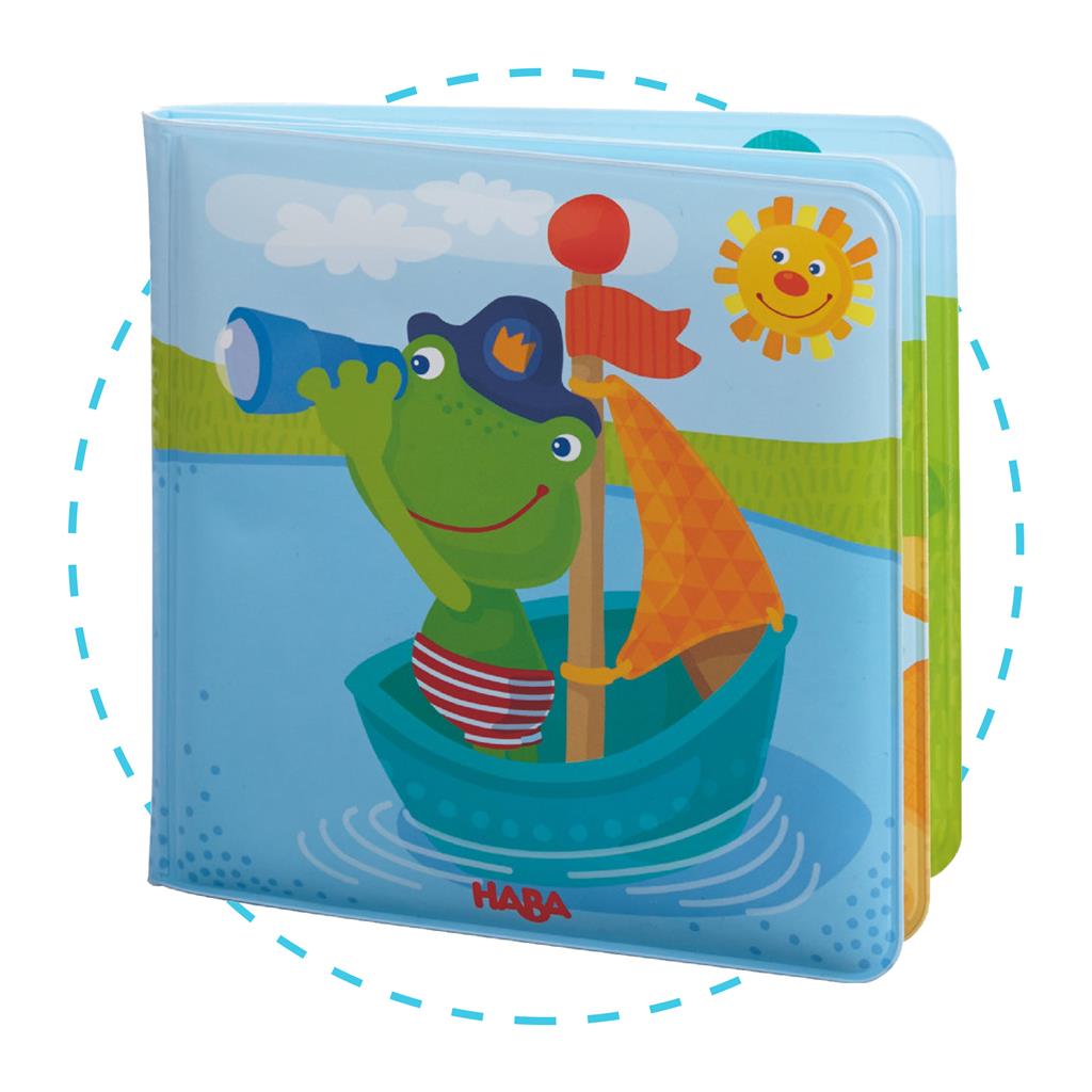 Livre de bain Capitaine Grenouille