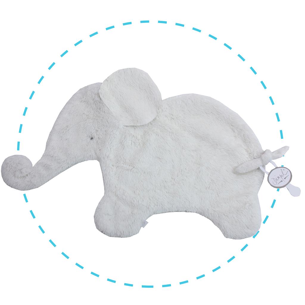 Doudou olifant Oscar wit