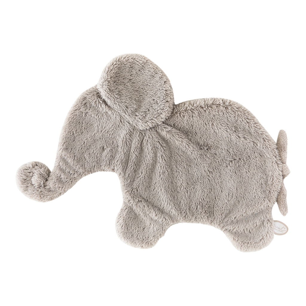 Doudou éléphant Oscar gris beige