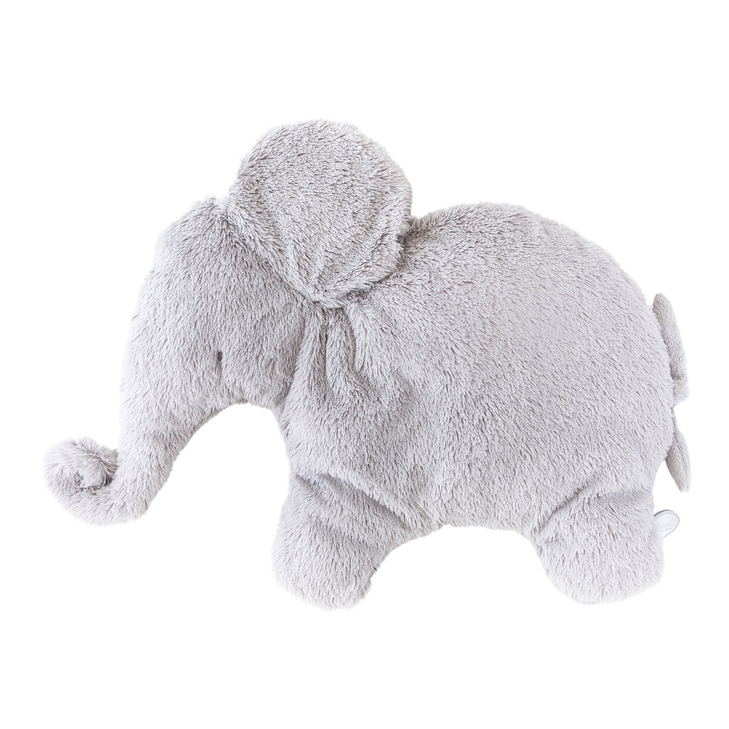 Cuddly elephant Oscar pillou light gray