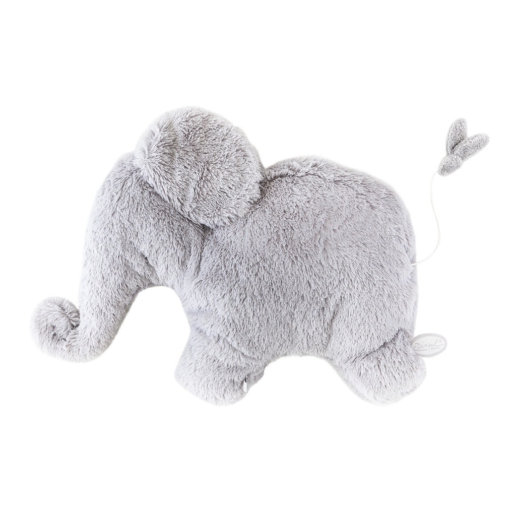 Musical elephant Oscar light gray