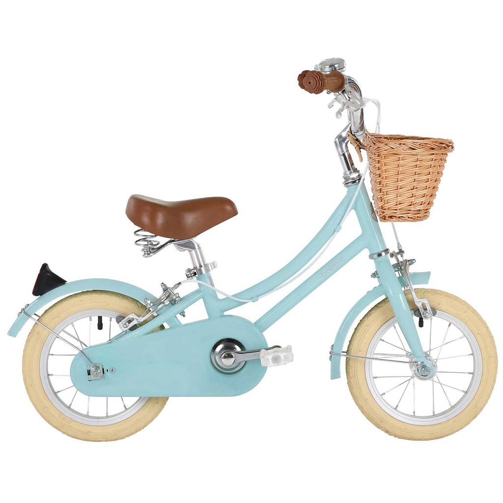 Fiets 12" gingersnap (incl mandje+wieltjes)