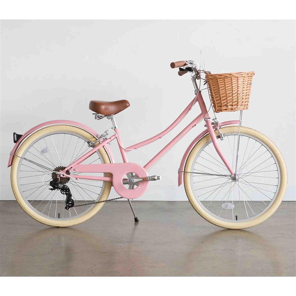 Fiets 24" gingersnap (incl. mandje)