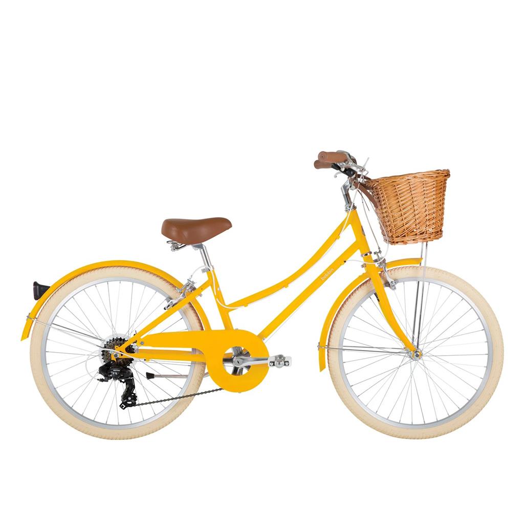 Fiets 24" gingersnap (incl. mandje)