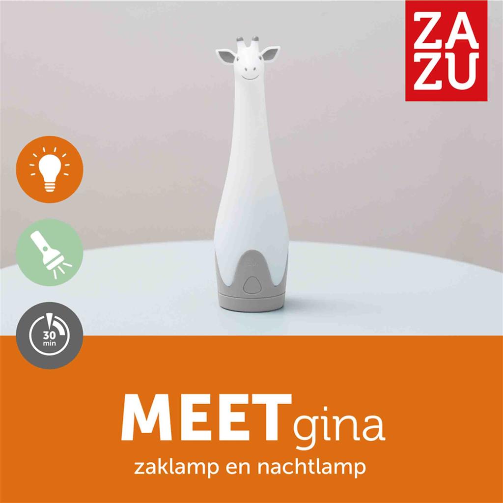 Nachtlamp & zaklamp giraf Gina