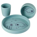 Eetset (silicone) sea friends