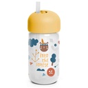 Drinkbeker met rietje forest