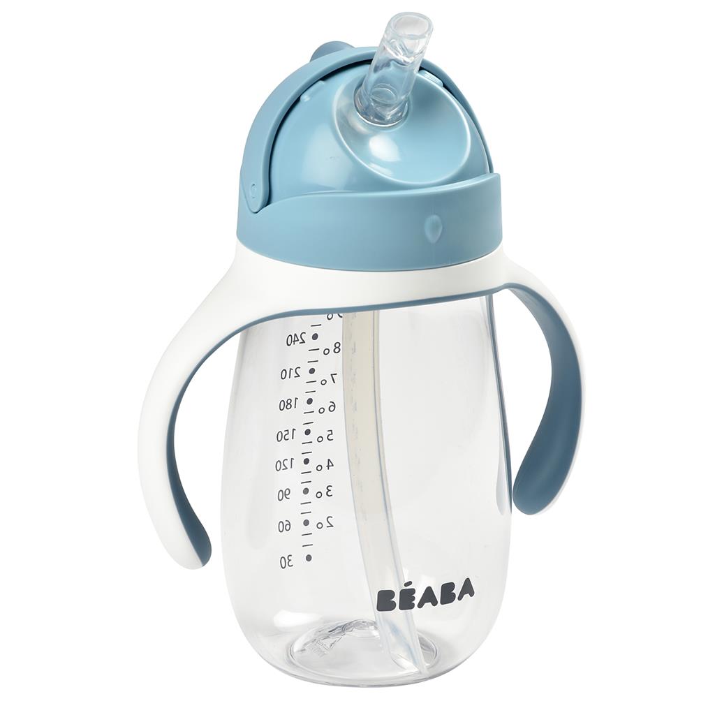 Drinkbeker met rietje 300ml