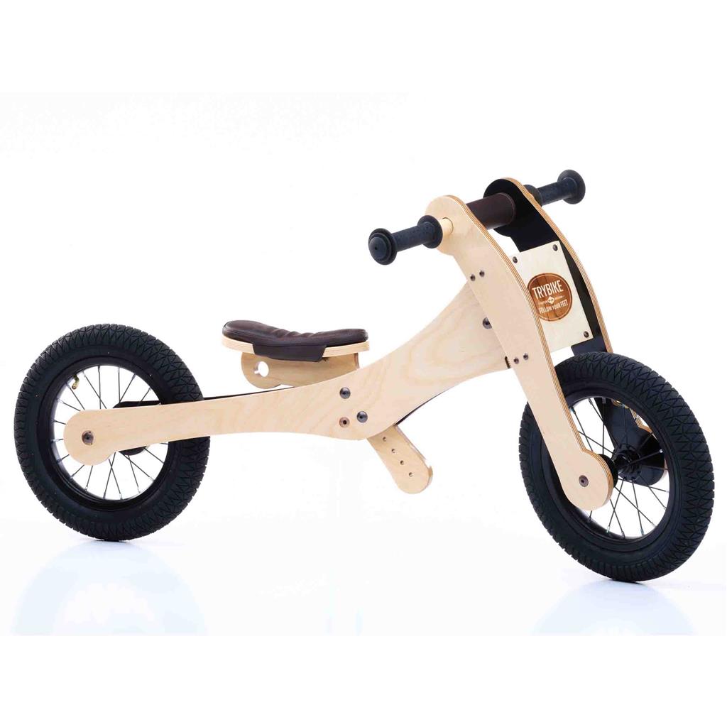 Loopfiets 2-in-1 (hout)