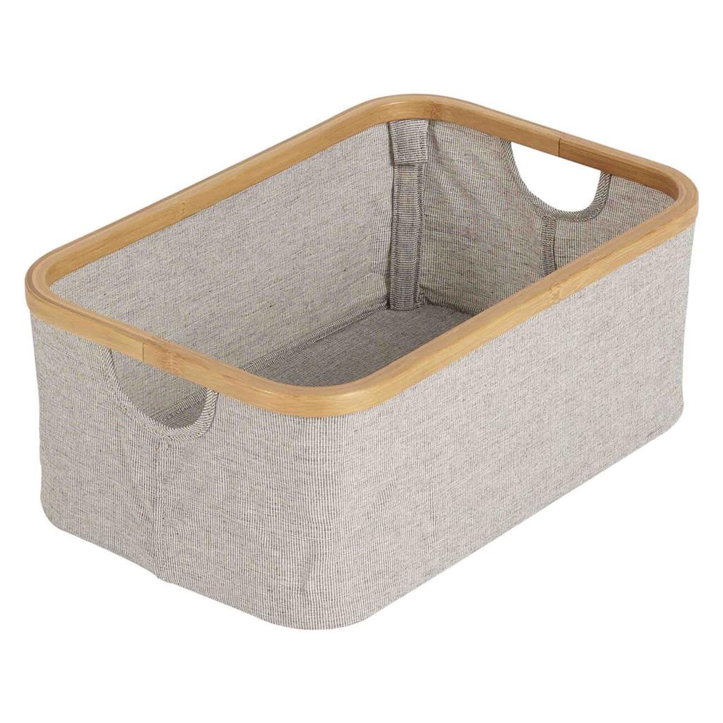 Basket for vanity and changing table