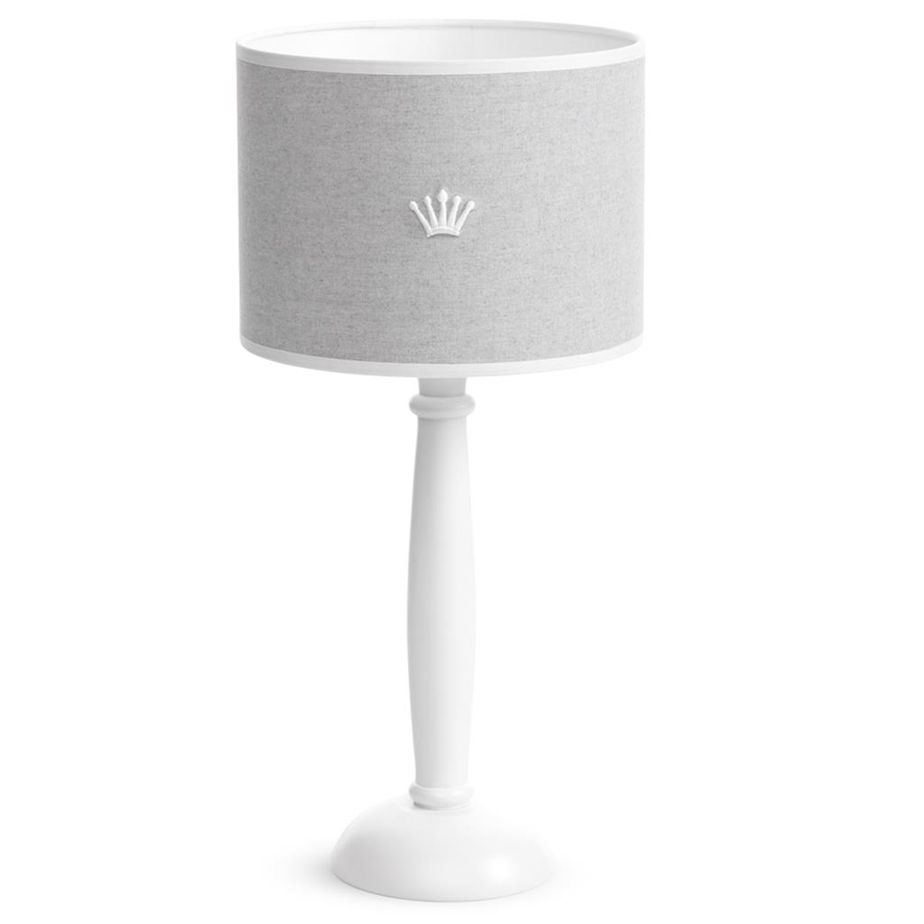 Lampkap tafellamp Bristol crystal grey