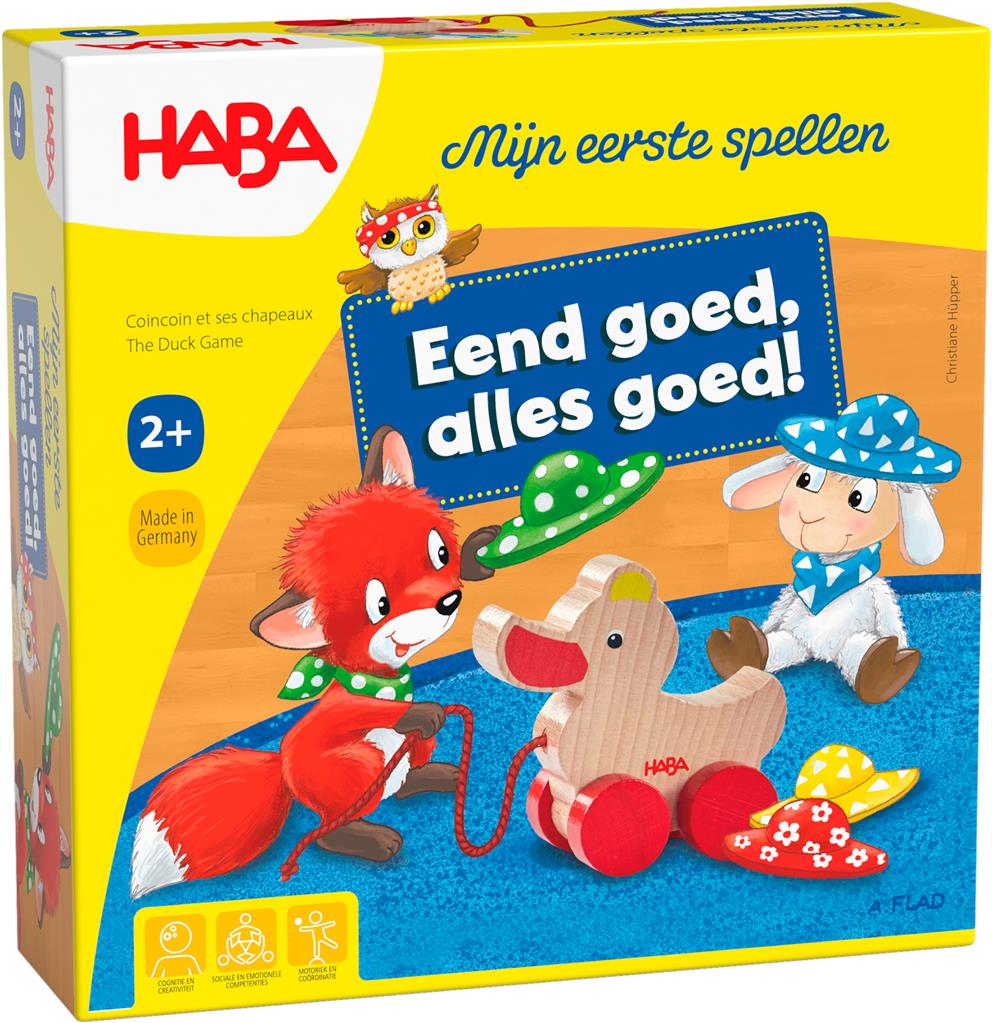 Mijn eerste spellen eind goed, alles goed